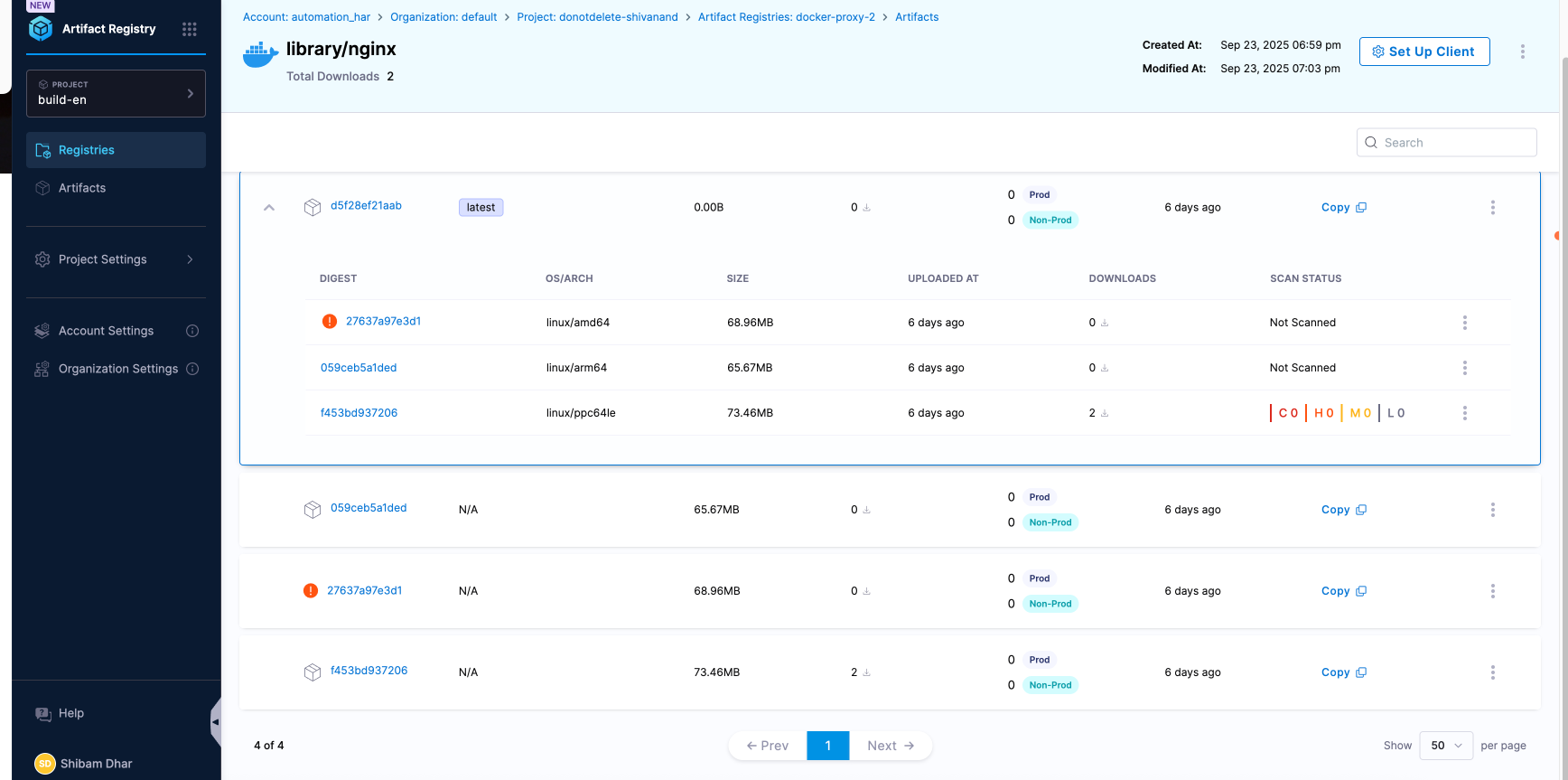 artifact-list-untagged-and-multiarch